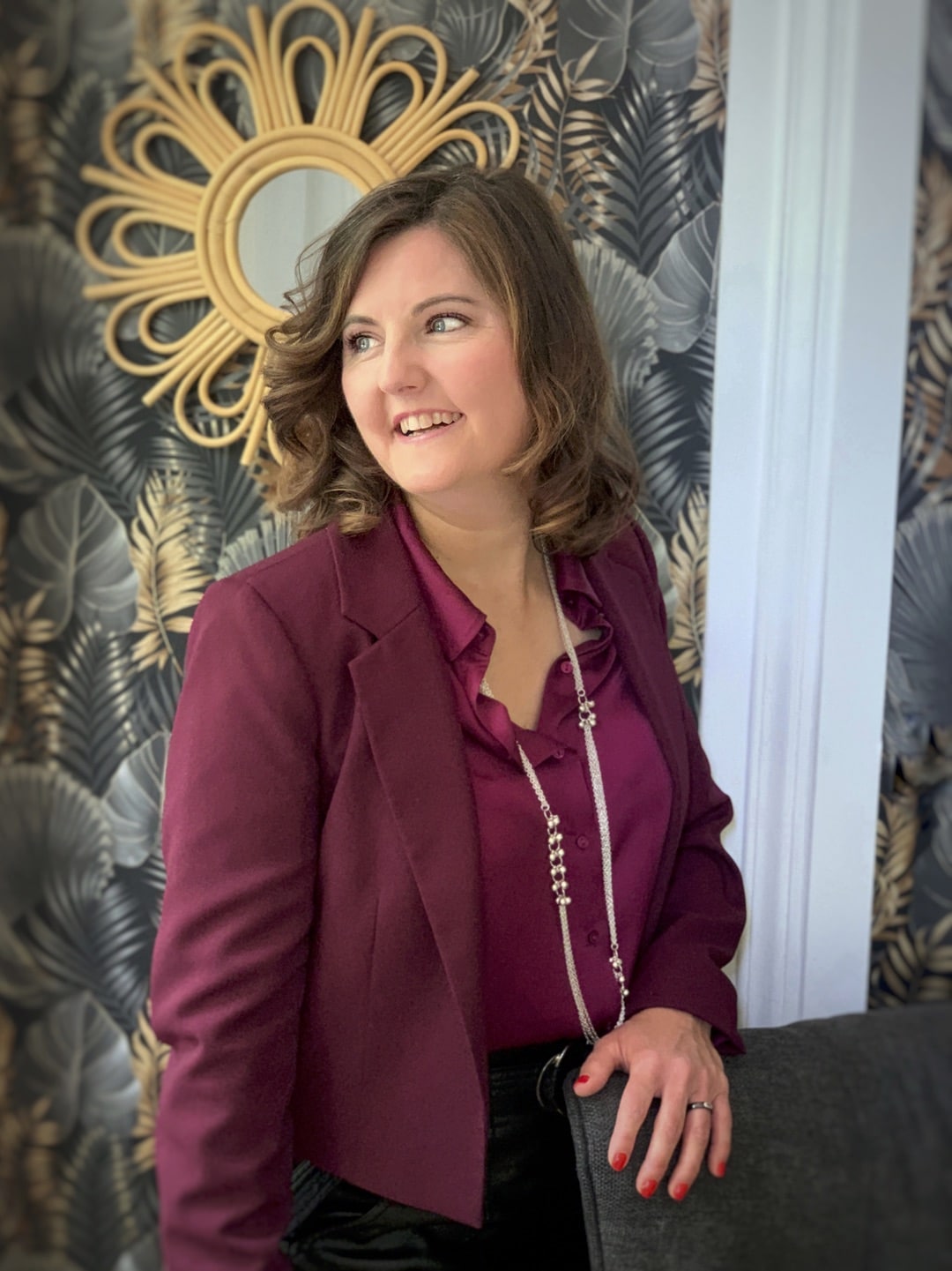 A 40 ans Sarah à affirmer sa féminité avec naturel, et osé plus de mode éthique avec Chloé Crépin